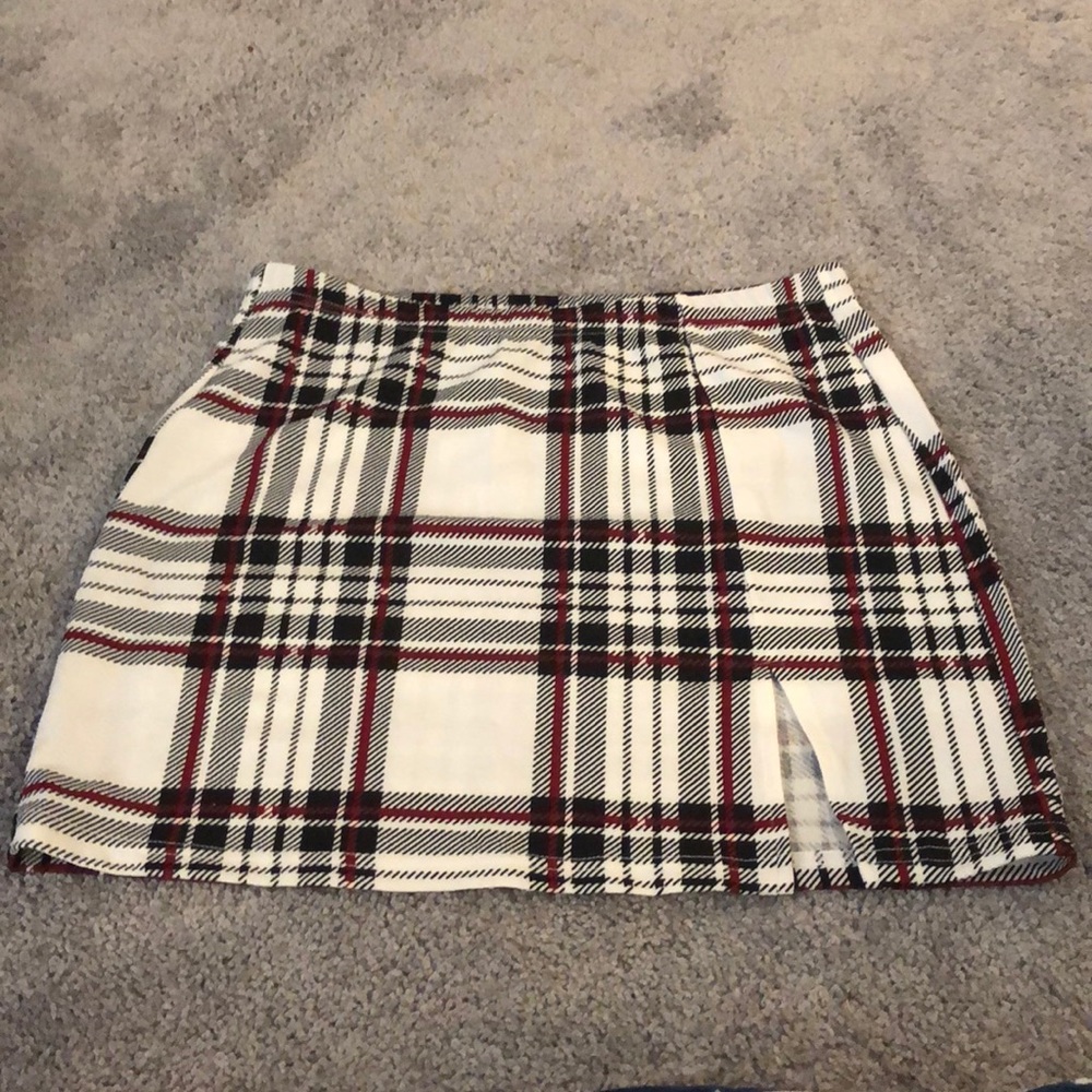Plaid skirt